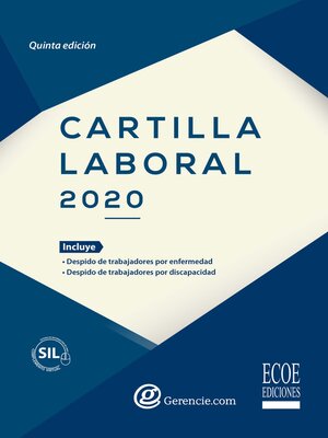cover image of Cartilla laboral 2020--5ta edición